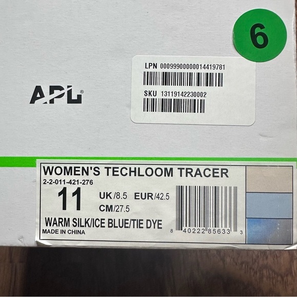 APL Techloom Tracer Tie-dye Sneakers Trainers Size 11 NEW - Picture 8 of 8